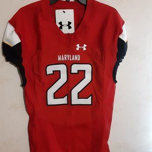 NWT Under Armour Gameday Select Armourgrid Outlaw Maryland Jersey Men's Size L